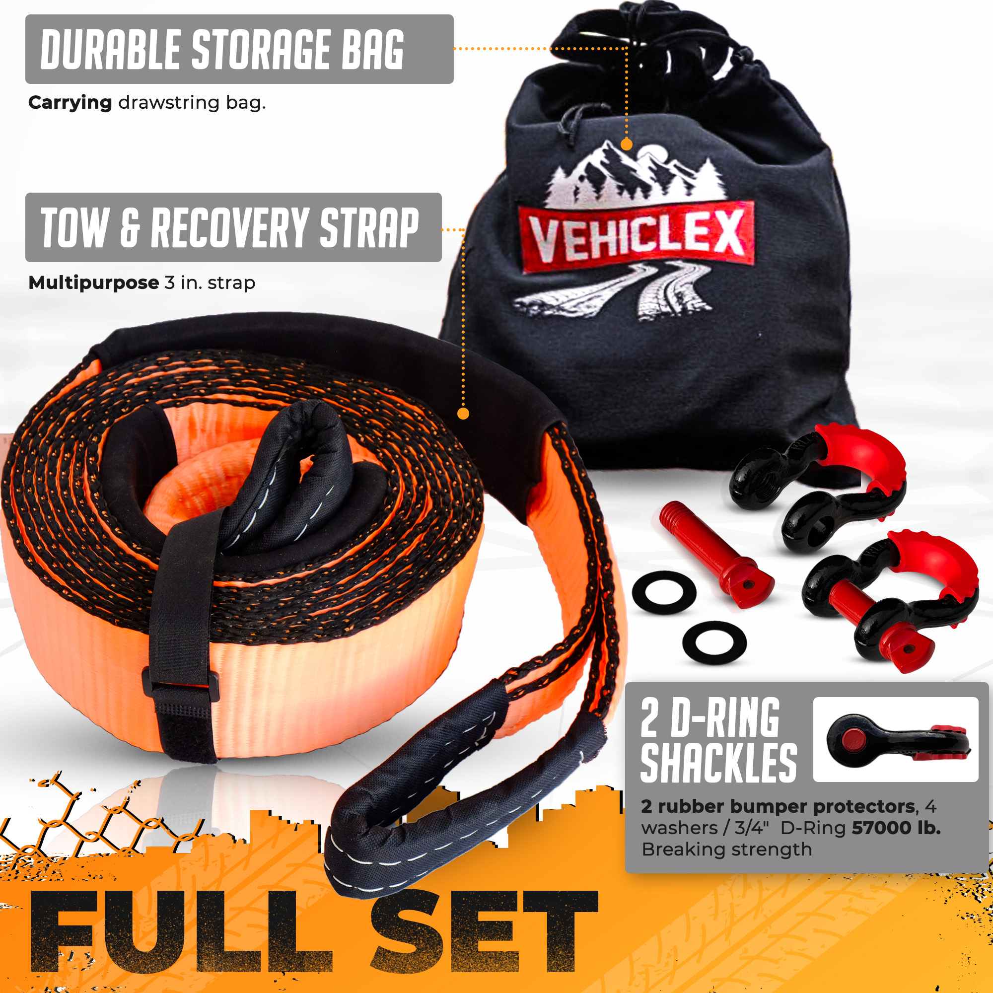 Vehiclex Off-Road Recovery Kit 3