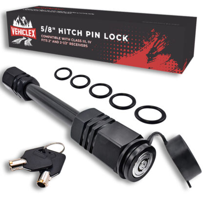 Main – Vehiclex Hitch Receiver Pin Lock – 2 – 2.5 inch