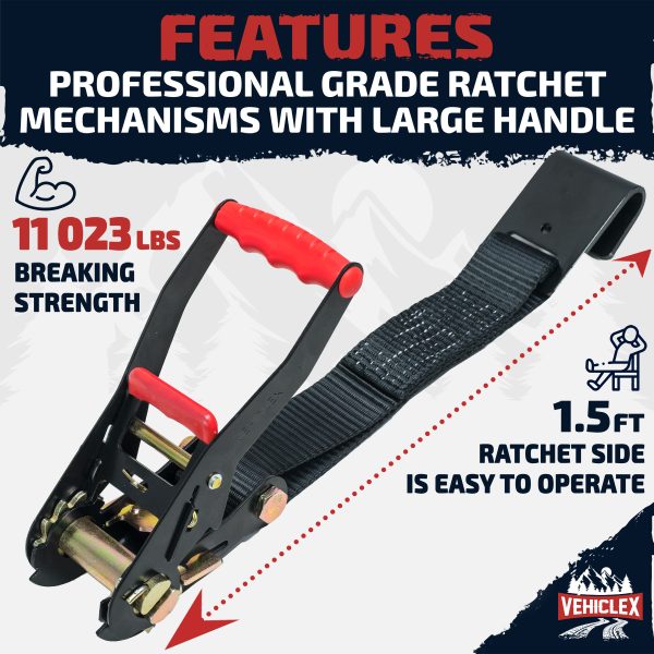 2 – Car tie down flat hook
