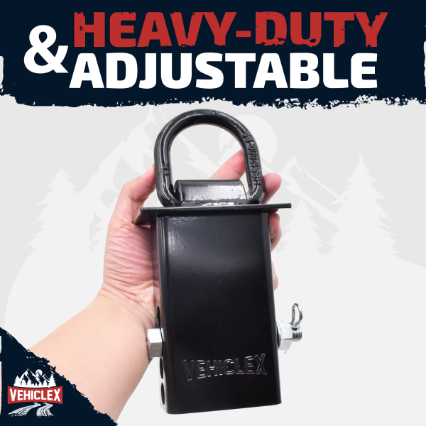 6 – Vehiclex Galvanized Steel Stake Pocket D Ring (Pack)