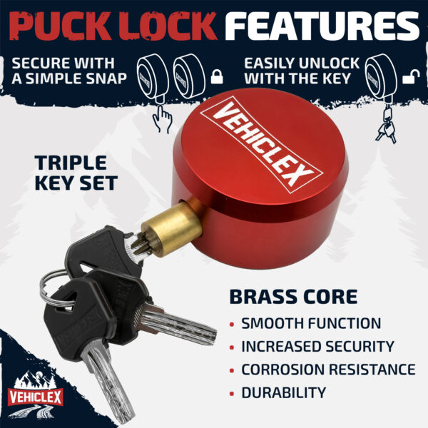 6 trailer lock red